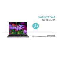 iTec USB-C Metal Nano Dock HDMI/VGA s LAN + Power Delivery 100 W