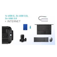 iTec USB-C Metal Nano 3x Display Dokovacia stanica + Power Delivery 100 W