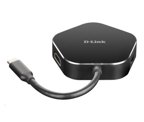 Rozbočovač D-Link DUB-M420 4 v 1 USB-C s rozhraním HDMI a funkciou Power Delivery