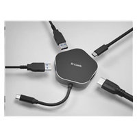 Rozbočovač D-Link DUB-M420 4 v 1 USB-C s rozhraním HDMI a funkciou Power Delivery
