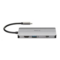 Rozbočovač D-Link DUB-M810 8 v 1 USB-C s rozhraním HDMI/ternetom/čítačkou kariet/prívodom napájania