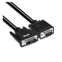 Club3D kábel DVI-A na VGA, 3 m, 28 AWG