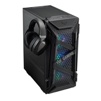 ASUS skriňa TUF GAMING GT301 BLACK AURA, ATX Tower, čierna, bez zdroja