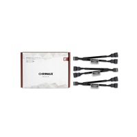 NOCTUA Rozdrojka NA-SYC1, 3x, 4-pin ventilátor, černá