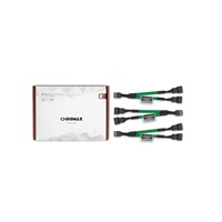 NOCTUA Rozdrojka NA-SYC1, 3x, 4-pin ventilátor, zelená