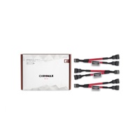 NOCTUA Rozdrojka NA-SYC1, 3x, 4-pin ventilátor, červená