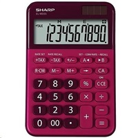 SHARP kalkulačka - ELM335BRD - červená
