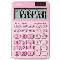 SHARP kalkulačka - ELM335BPK - růžová