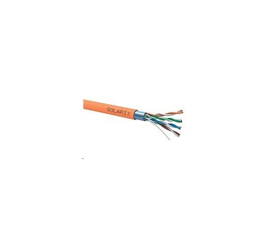 Inštalačný kábel Solarix CAT5E FTP LSOHFR B2ca s1 d1 a1 500m SXKD-5E-FTP-LSOHFR-B2ca
