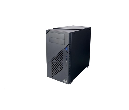 IN WIN case C200, mid tower, 166mm ventilátor, 2x2.5", 5x5.25", 1 x USB Type-C, 2x USB 3.0 / HD Audio / čierna