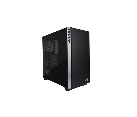 IN WIN case 216, mid tower, 220mm PSU, 166mm ventilátor,, 2xHDD, 5xSSD, 2x USB 3.0 / HD Audio / čierna