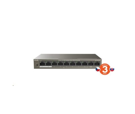 Tenda TEF1110P-8-63W - PoE AT Switch 63Watt