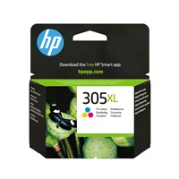 HP 305XL High Yield Tri-color Original Ink Cartridge (200 pages)