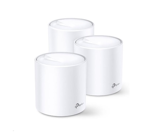 TP-Link Deco X20(3-pack) WiFi6 Mesh (AX1800, 2,4GHz/5GHz, 2xGbELAN/WAN)