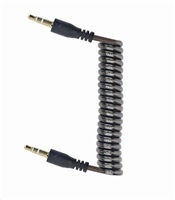 GEMBIRD CABLEXPERT kábel 3,5 mm M/M jack, 1,8 m, krútený, audio