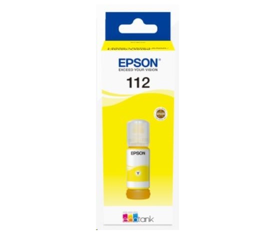 Fľaštička s atramentom EPSON 112 EcoTank Pigment Yellow