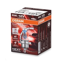 OSRAM autožárovka H4 NIGHT BREAKER® LASER 12V 60/55W P43t (Duo-Box)