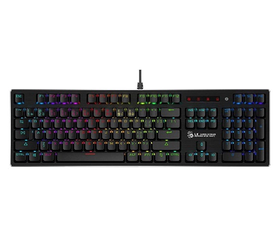 A4tech Bloody B820R mechanická RGB herní klávesnice, USB, CZ, RED SWITCH