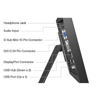 EIZO MT 17" DuraVision FDS1782T, IPS, Touch, 1280x1024, 220nit, 1000:1, 11ms, DisplayPort, DVI-D, D-Sub, USB, Repro