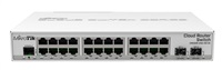 MikroTik Cloud Router Switch CRS326-24G-2S+IN, 800MHz CPU, 512MB RAM, 24xLAN, 2x SFP+, vč. L5 licence