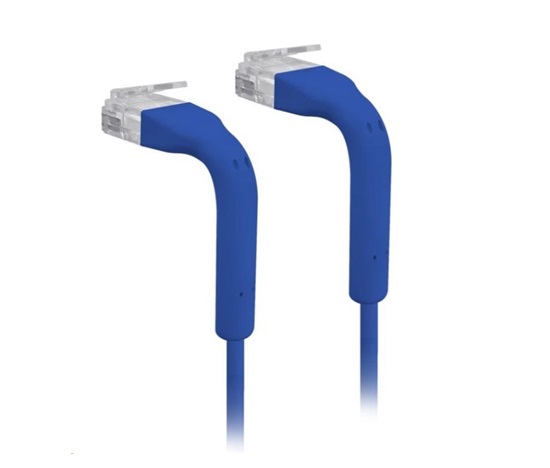 UBNT UniFi Ethernet Patch Cable [0,3 m, Cat6, UTP, licna, modrý]