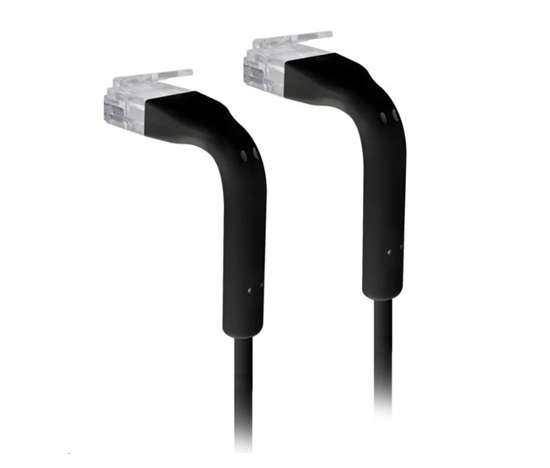 UBNT UniFi Ethernet Patch Cable [8m, Cat6, UTP, licna, čierny]