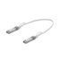 UBNT UC-DAC-SFP28, Patch kábel s priamym pripojením, SFP28 DAC, 25G, biely, 0,5 m
