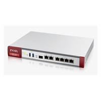 Firewall Zyxel USGFLEX200 s ročným balíkom UTM, 2x gigabitová WAN, 4x gigabitová LAN/DMZ, 1x SFP, 2x USB