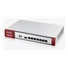 Firewall Zyxel USGFLEX500 s ročným balíkom UTM, 7x gigabitová WAN/LAN/DMZ, 1x SFP, 2x USB