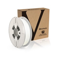 VERBATIM 3D Printer Filament TEFABLOC TPE 2,85mm, 71m, 500g white