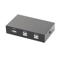 GEMBIRD Datový přepínač USB 2:1 manuální (switch)
