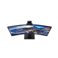 Philips MT VA LED 34" 346P1CRH/00 - VA panel, 3440x1440, HDMI, DP, USB-C, RJ45, reproduktory, zakrivený, webová kamera, výška nast