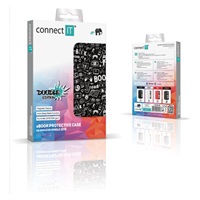 CONNECT IT puzdro pre Amazon New Kindle 2019/2020 (10. gen.), doodle black