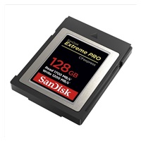 Karta SanDisk Extreme Pro CFexpress 128 GB, typ B, 1700 MB/s čítanie, 1200 MB/s zápis