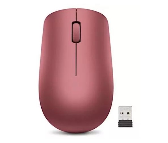 Lenovo 530 Wireless Mouse (Cherry Red)