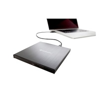 VERBATIM externá mechanika DVD-RW Rewriter USB-C, čierna