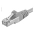 PREMIUMCORD Patch kábel CAT6a S-FTP, RJ45-RJ45, AWG 26/7 5m sivý