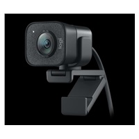Logitech StreamCam C980 - Kamera s rozlíšením Full HD a rozhraním USB-C na živé vysielanie a tvorbu obsahu, grafitová