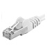 PREMIUMCORD Patch kábel CAT6a S-FTP, RJ45-RJ45, AWG 26/7 0,25m biely