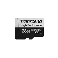 Karta TRANSCEND MicroSDXC 128 GB 350V, vysoká odolnosť