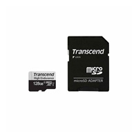 Karta TRANSCEND MicroSDXC 128 GB 350V, vysoká odolnosť