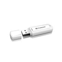 TRANSCEND Flash disk 128GB JetFlash®730, USB 3.1 (R:80/W:25 MB/s) biela