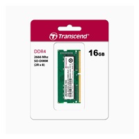 SODIMM DDR4 16GB 2666MHz TRANSCEND 2Rx8 1Gx8 CL19 1.2V