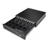 Pokladničná zásuvka Virtuos C425C, kovová. držiaky, 5-9V, čierne, bez kábla