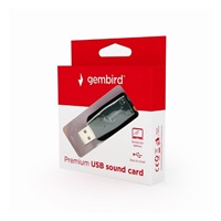 GEMBIRD Adaptér USB zvuková karta, Virtus Plus