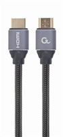 GEMBIRD CABLEXPERT HDMI kábel 2.0, 2 m, opletené, čierne, blister