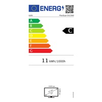 EIZO MT 22,5" EV2360-BK FlexScan, IPS, 1920x1200, 250nit, 1000:1, 5ms, DisplayPort, HDMI, D-sub, USB, Repro, Černý