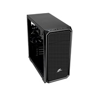 EVOLVEO Shaw 2, case mATX, 1x 120 mm ventilátor, přední mesh panel, prachový filtr, bez zdroje, černá