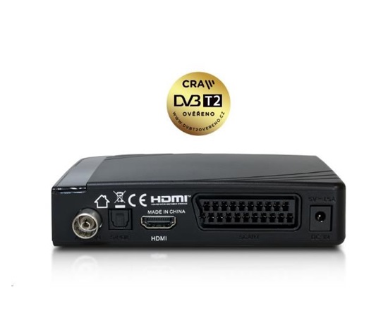 AB-TereBox 2T HD terestriálny/káblový prijímač DVB-T2 CZ SK