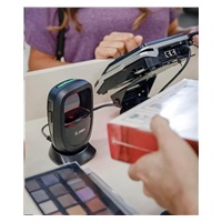 Čítačka Zebra DS9308, 2D, SR, multiIF, biela - bez kábla